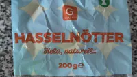 Hasselnötter, hela