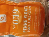 Penne Rigate 100% fullkorn