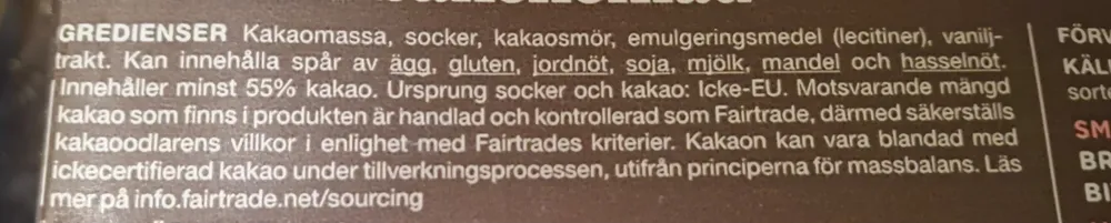 Mörk Choklad Bak