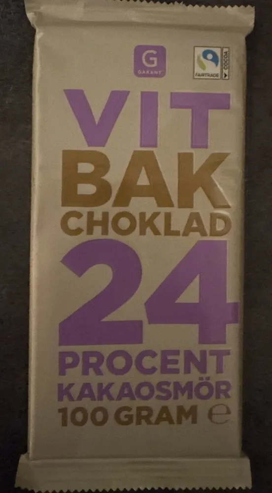 Vit Bakchoklad