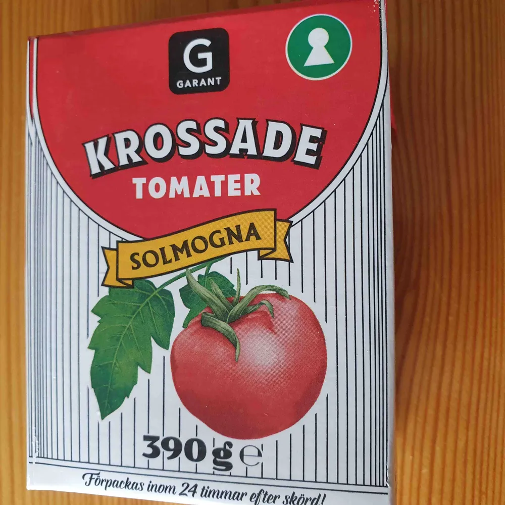 Krossade Tomater, solmogna