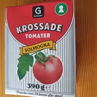 Krossade Tomater, solmogna