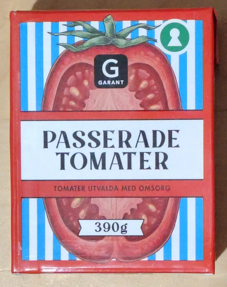 Passerade Tomater
