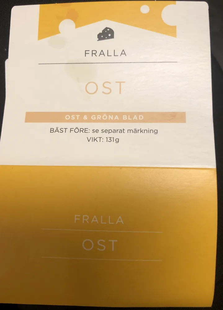 Fralla ost