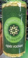 Corn & quinoa crackers