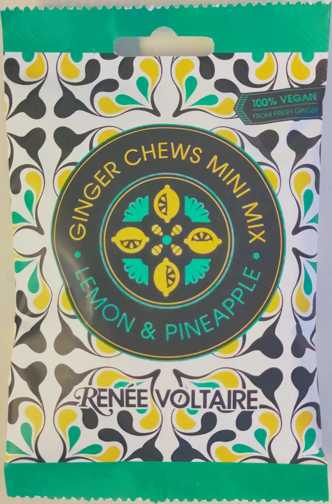 Ginger Chews Mini Mix: Lemon & Pineapple