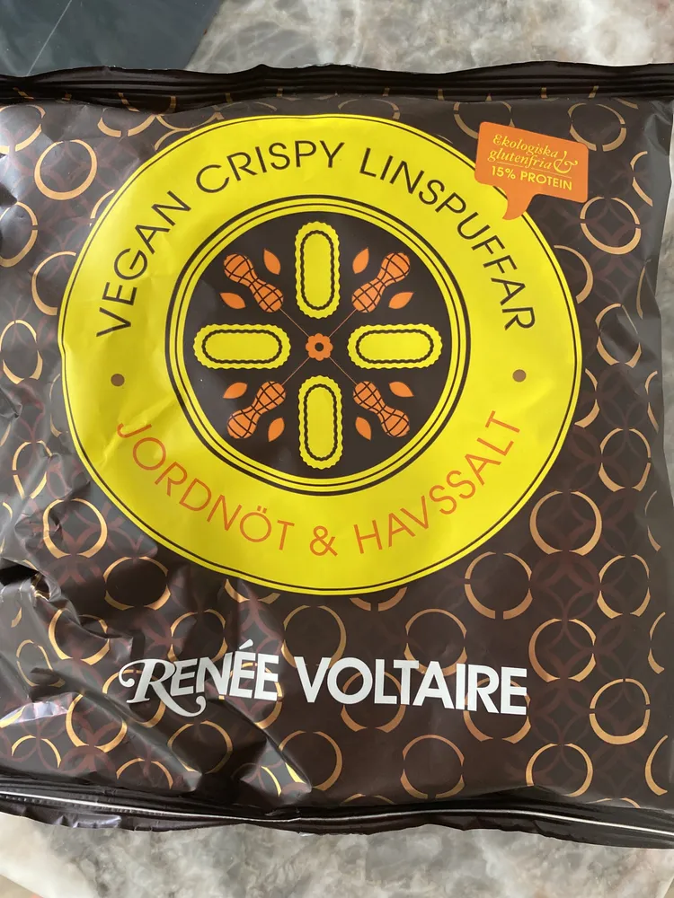 vegan crispy lentil puffa