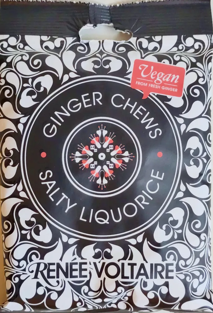 Ginger Chews: Saltlakrits