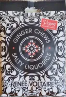 Ginger Chews: Saltlakrits
