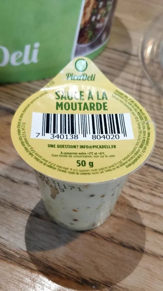 Sauce picadeli à la moutarde