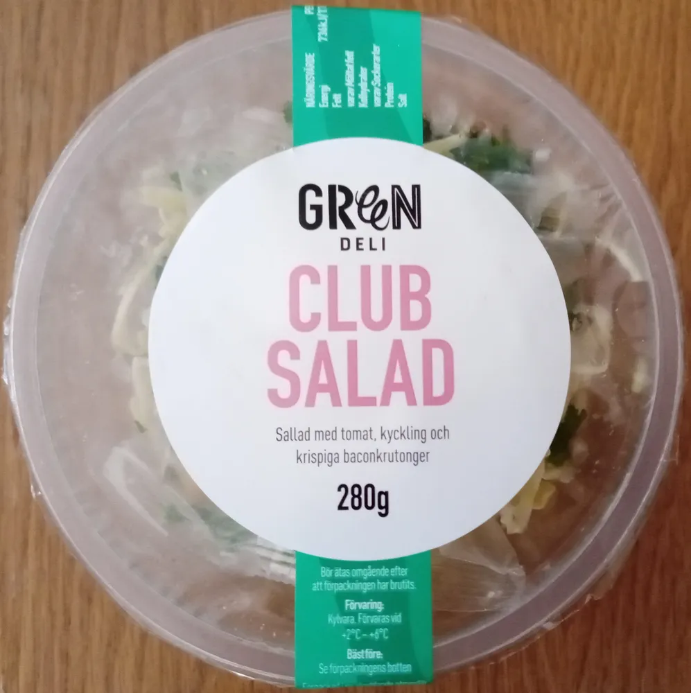 Greendeli Club Salad