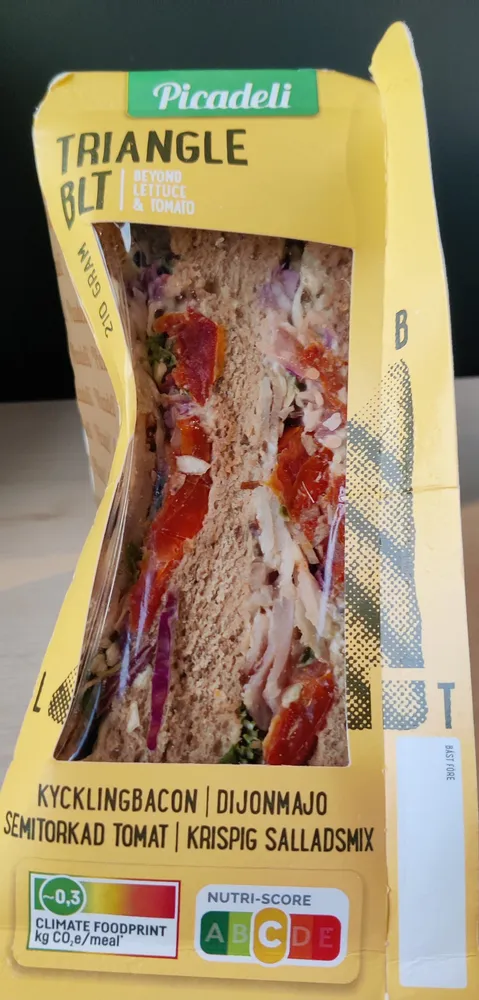Sandwich BLT Kycklingbacon