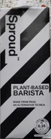 Kasviperäinen barista herneestä