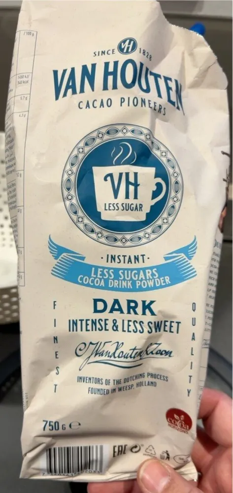 Van houten less sugar