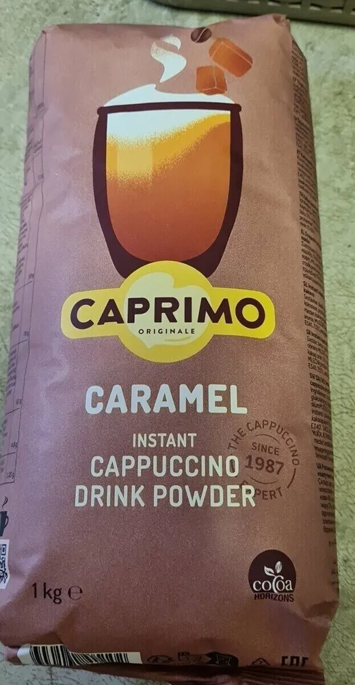 Caramel Instant Cappuccino Drink Powder