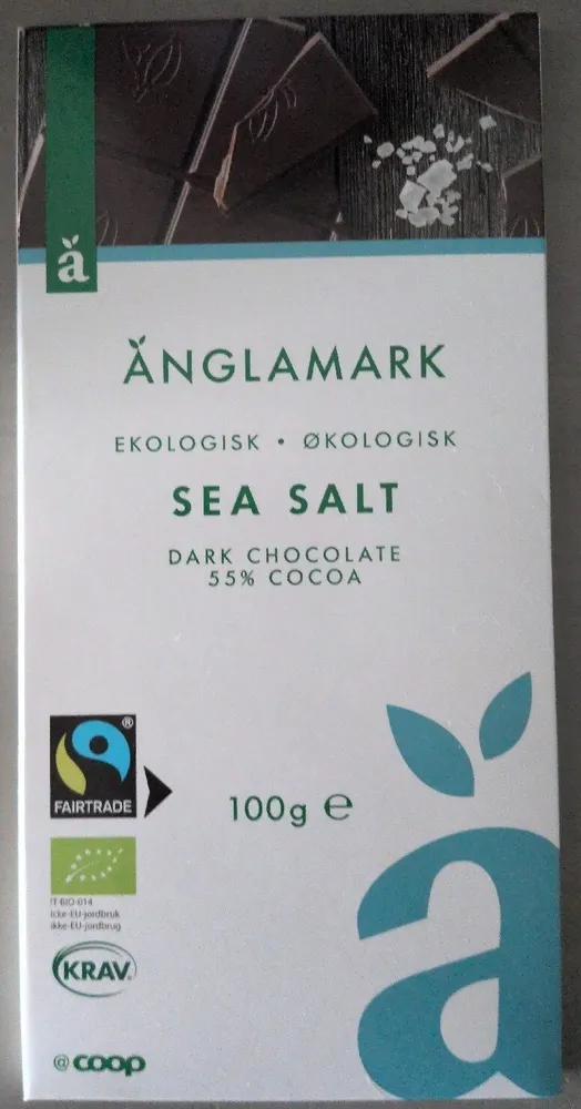 sea salt 55% dark chocolate