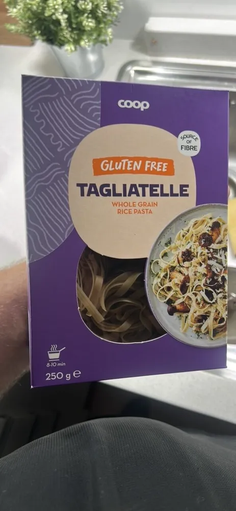 TAGLIATELLE WHOLE GRAIN RICE PASTA