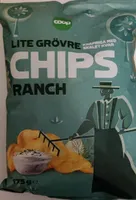 Lite grövre chips - Ranch
