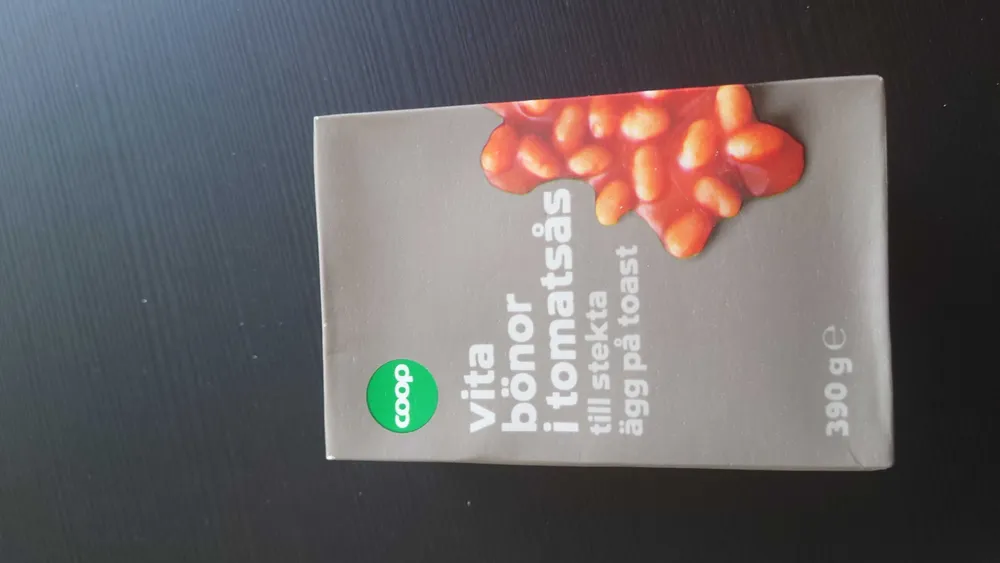 Vita Bönor i Tomatsås