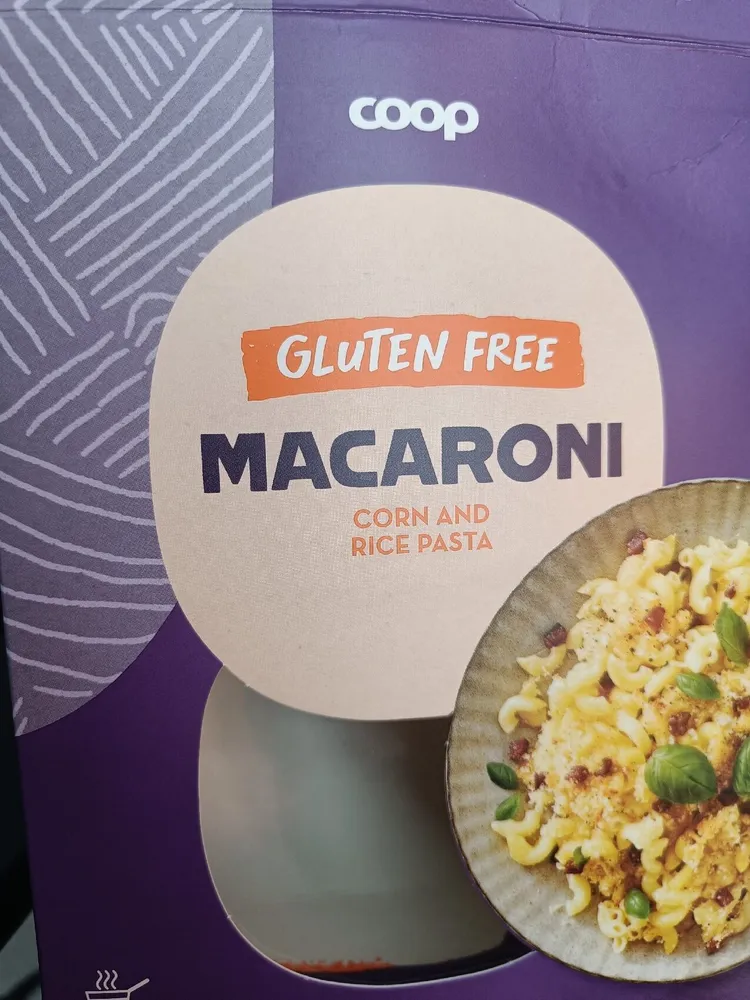 Gluteeniton Makaroni
