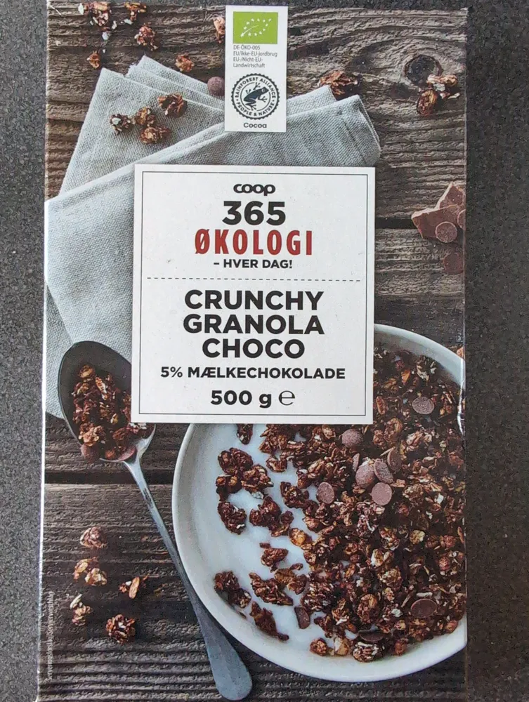 Crunchy Granola Choko