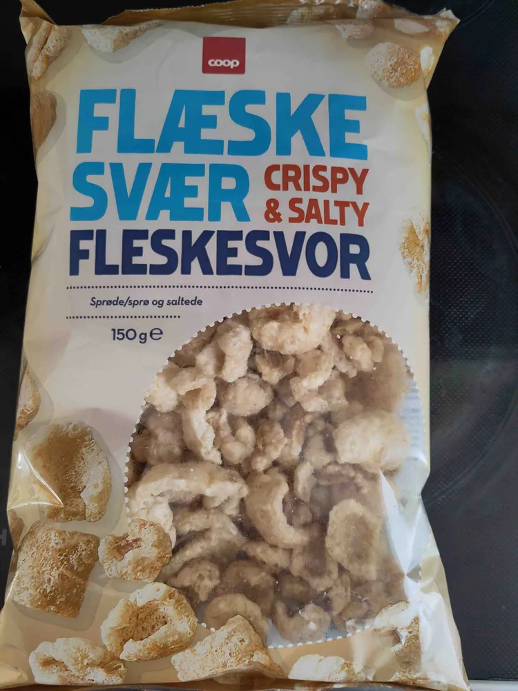 Flæskesvær crispy and salty