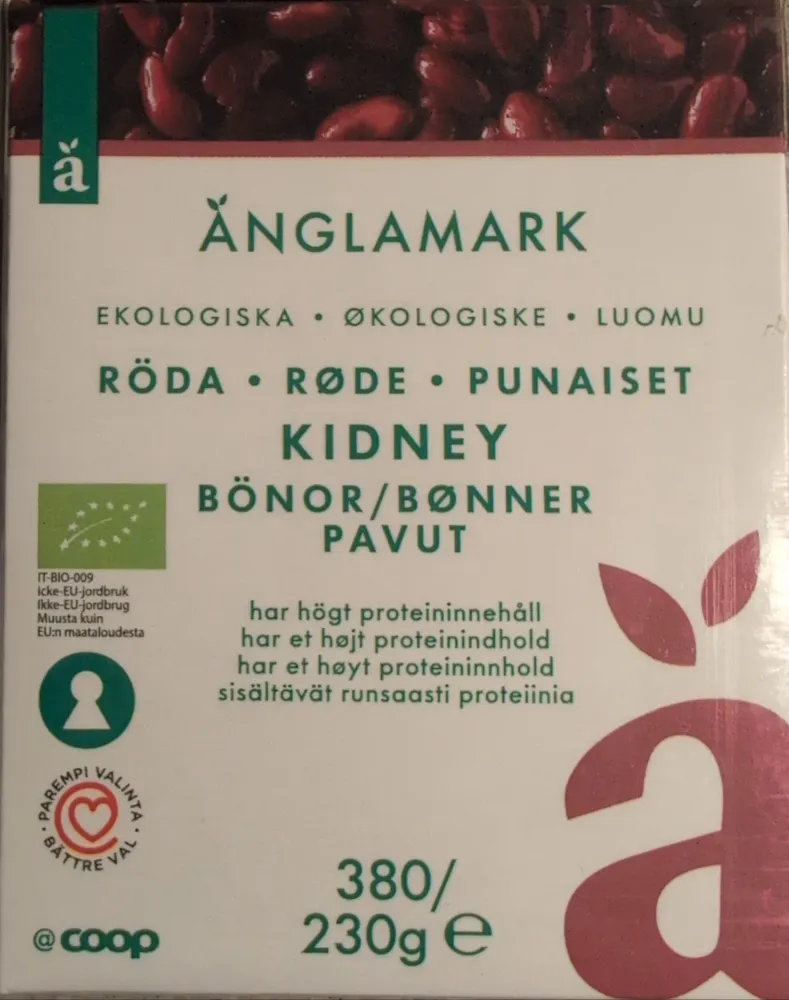 Røde Kidney Bønner