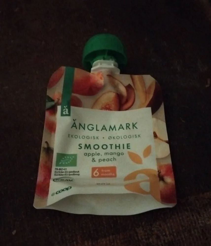 Smooothie pêche /mangue