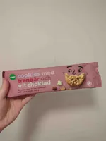 Cookies med tranbär och vit choklad