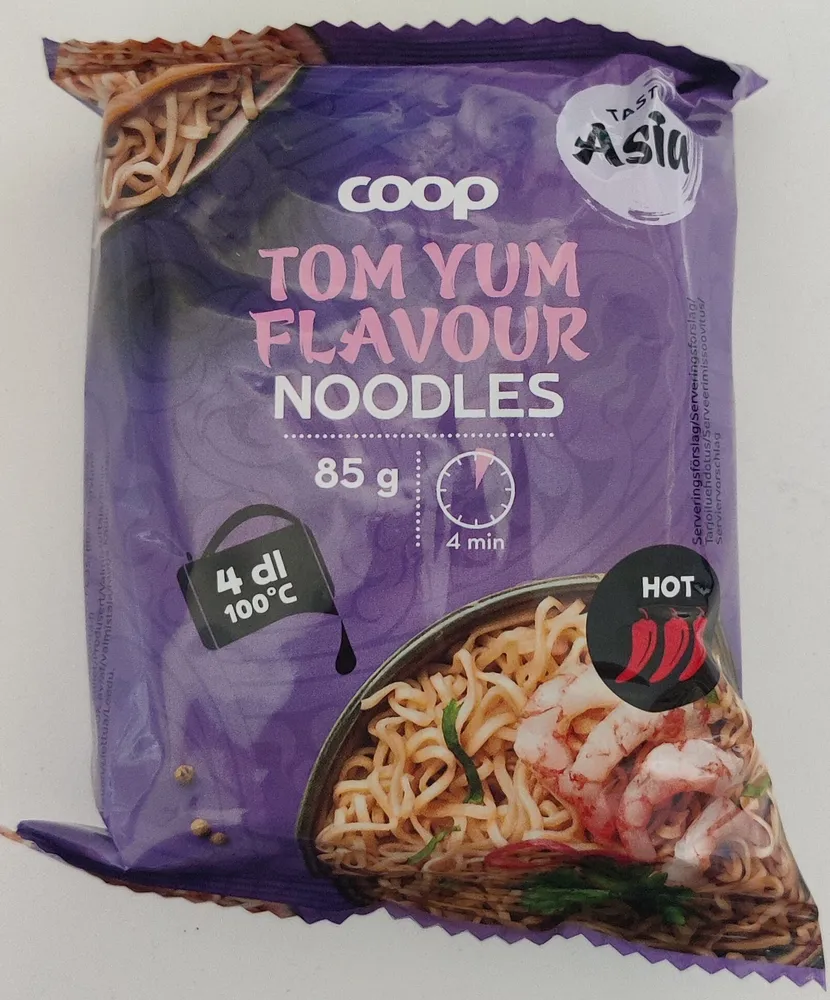 Tom Yum Flavor Noodles