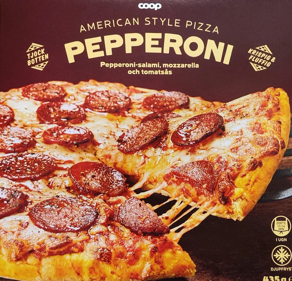 American Style Pizza Pepperoni
