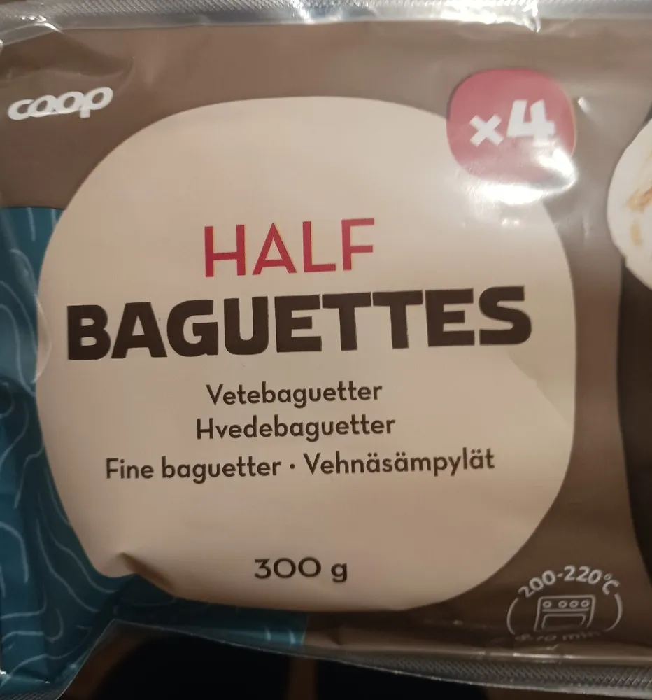 Half Baguettes