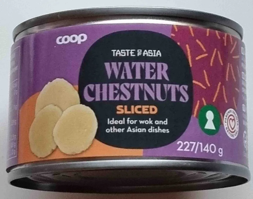 Water Chestnuts Sliced