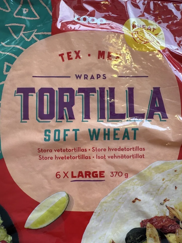 Texmex Isot Vehnätortillat