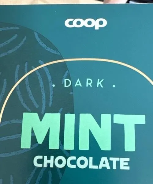 Dark mint chocolate