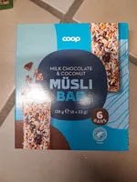 Musli bar (milk chocolate & coconut)
