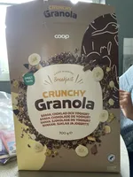 Crunchy Granola Banan Choklad Yoghurt