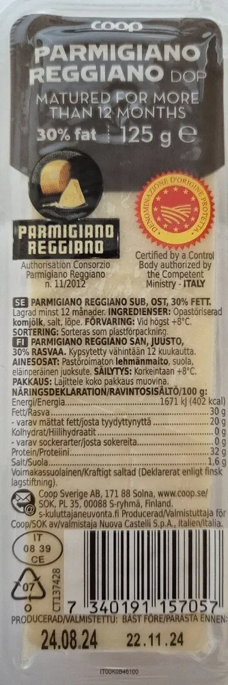 Parmigiano Reggiano 12 Months