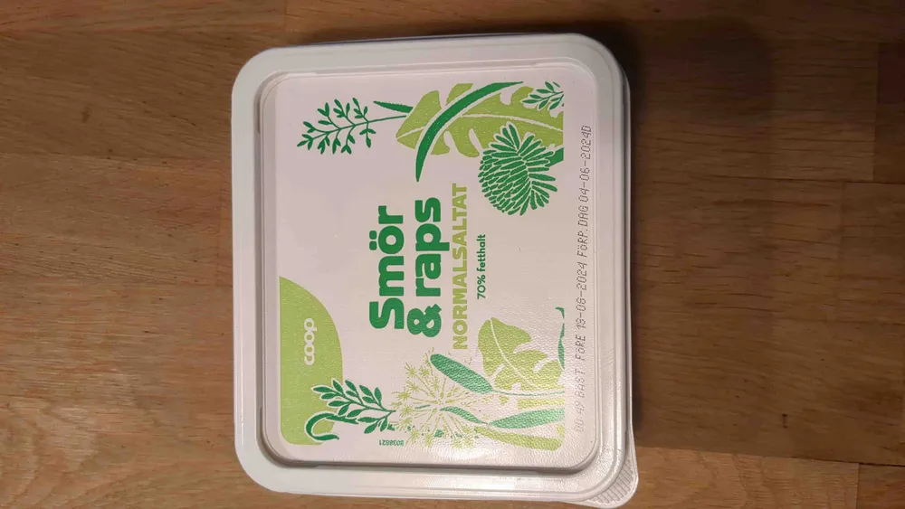Smör och raps normalsaltat