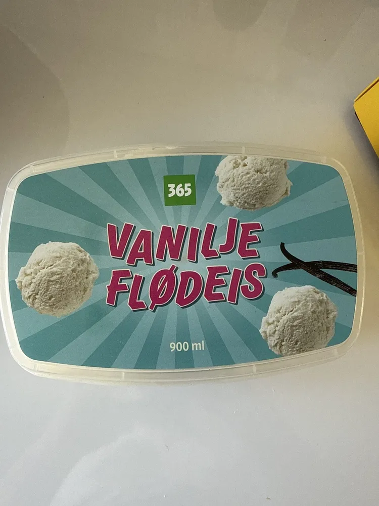 Vanilje Flødeis