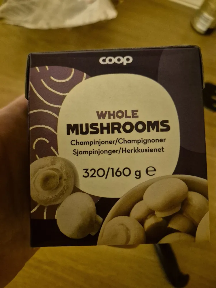 Whole Mushrooms