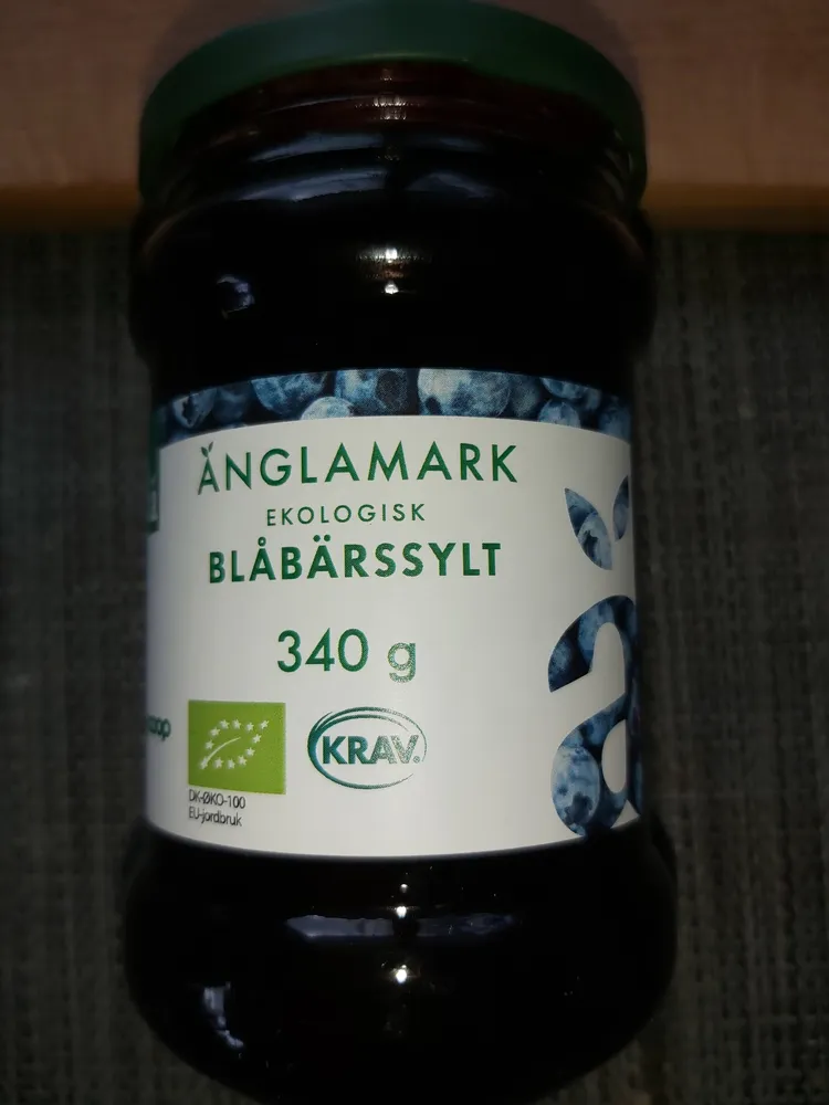 Blåbärssylt