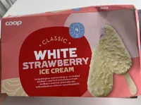 Classic White Strawberry Ice Cream