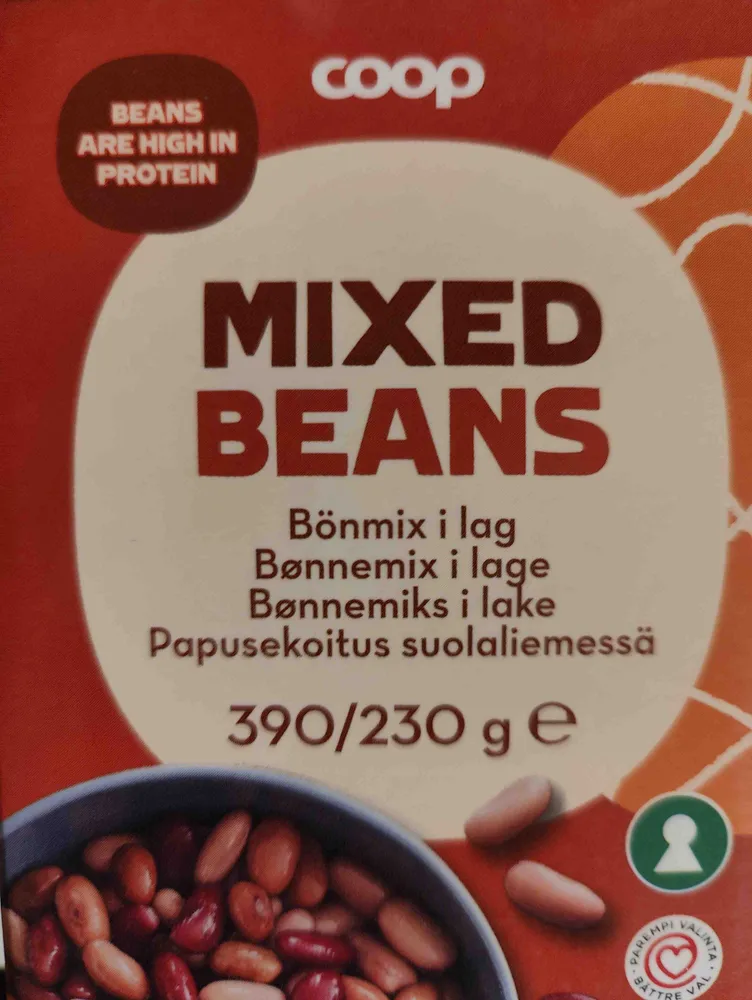 Mixed beans