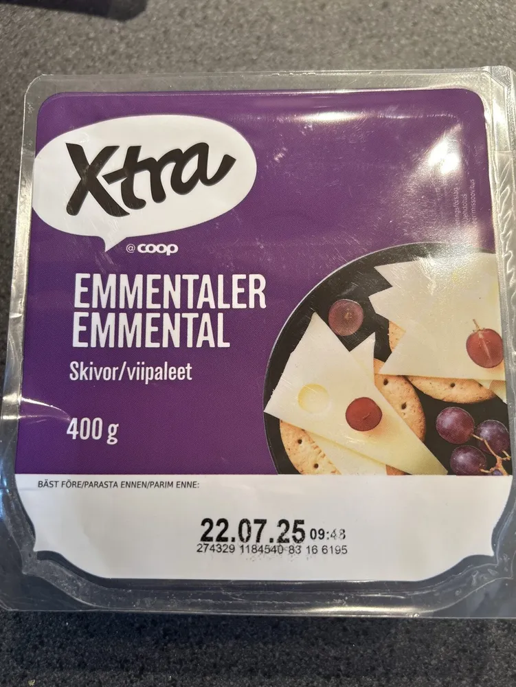 Emmentaler, Skivad