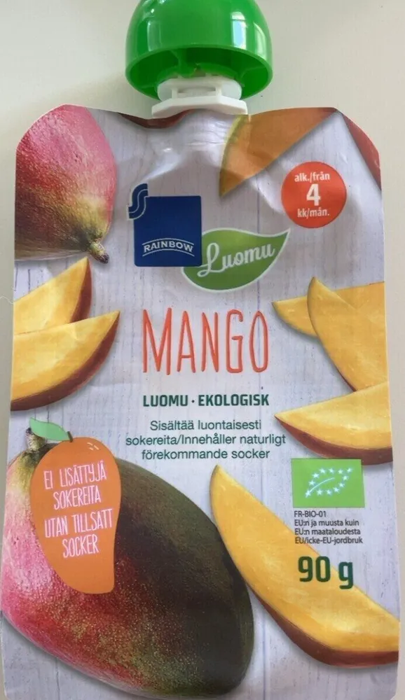 rainbow luomu mango