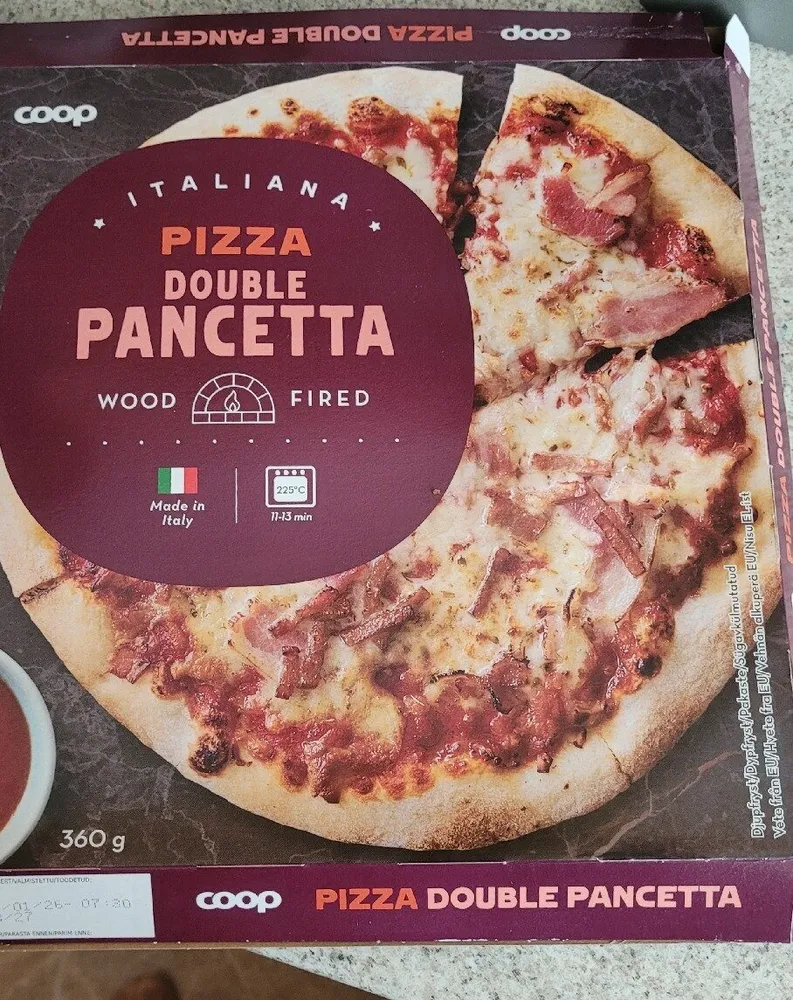 Pizza Double Pancetta
