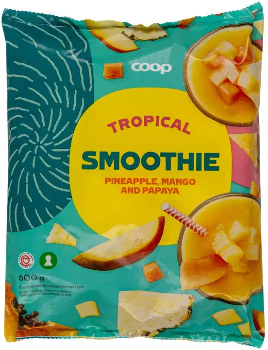 Ananas, Mango, Papaija
