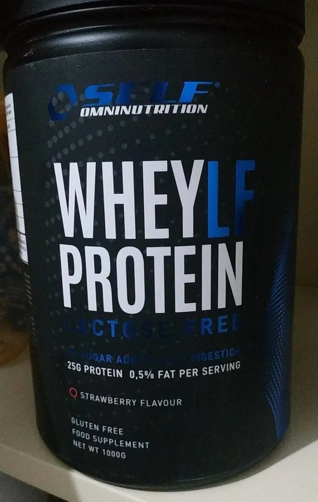 Proteine lactose free