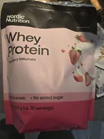 Whey Protein Strawberry Milkshake